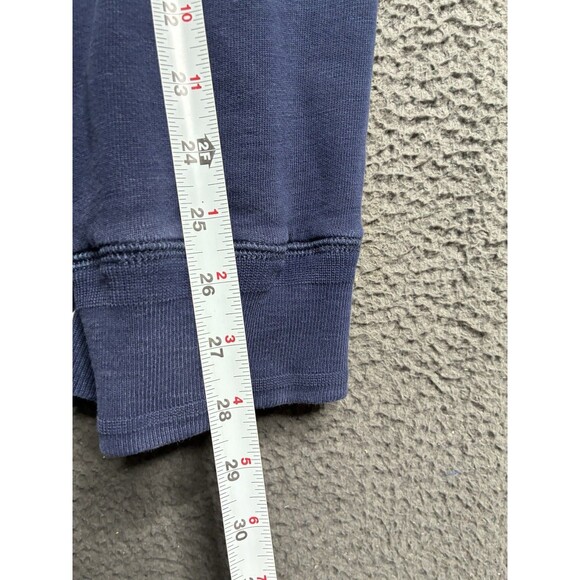 Polo Ralph Lauren Hoodie Mens 4XB Big Blue Sweatshirt Flag Patch Thermal Lined - Picture 6 of 16